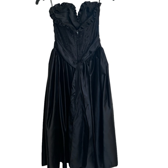 Gunne Sax Prom Dress Size 9 - Picture 4 of 11